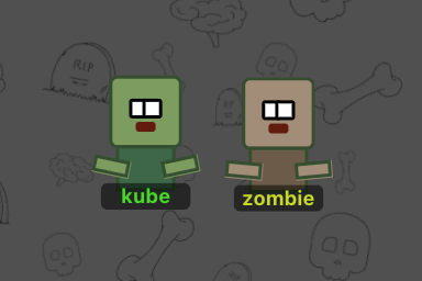 GIF showing two zombies
